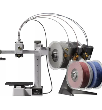 bambu lab impressora 3d a1 mini ams combo 4 cores